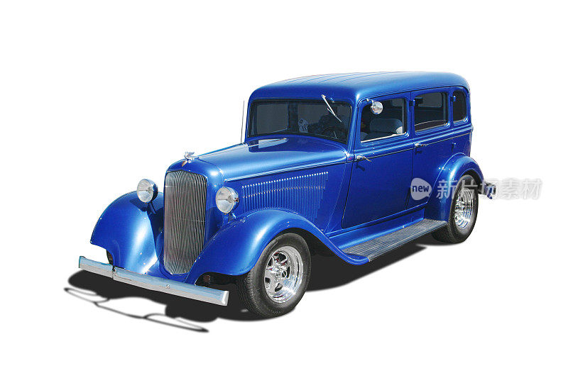 汽车- 1933普利茅斯4门轿车热棒